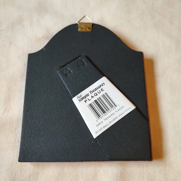 Simple Treasures Plaque, NWT, Inspirational, Purple, Garden, Poetry - Picture 3 of 12